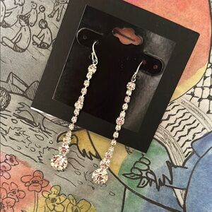 Elegant Silver Drop Earrings